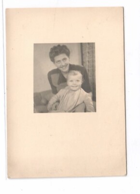 15150- Foto AK * Mutter mit Kind * Posen 1943 Widmung