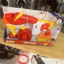 Ryan's World Foam Dart Tag Renegade Pump Action Barrel Blaster Red