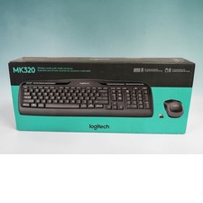 Logitech MK320 Wireless Keyboard and Mouse Combo Black 920-002836
