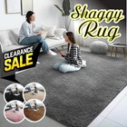 Fluffy Large Shaggy Rugs Living Room Bedroom Carpets Non Slip Hallway Runner Rug