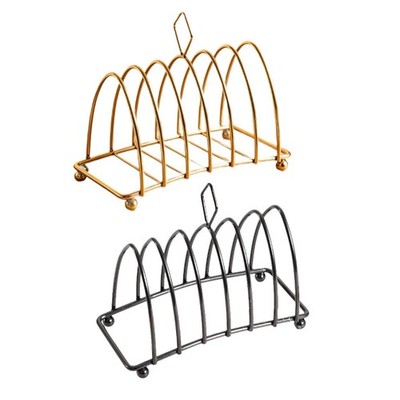 Breakfast Toast Rack Countertop for Kitchen Bakeware Household for 6 Slices