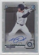 2020 Bowman Draft Chrome Picks Refractor /499 Kaden Polcovich #CDA-RH Auto 0l2