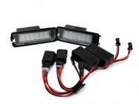 LED Kennzeichenleuchten Set Passend FüR VW Eos Polo 6R Phaeton