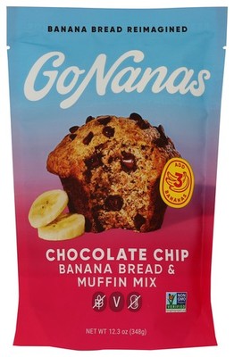 Gonanas Chocolate Chip Banana Bread Baking Mix