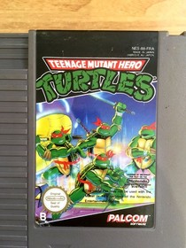 TURTLES - CARTOUCHE 100% ORIGINALE NINTENDO NES PAL B FRA - Teenage Mutant Hero