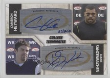 2011 SAGE Five Star Dual 37/200 Cameron Heyward Dane Sanzenbacher #A-50 Auto 0p5