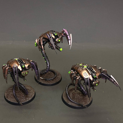 Necrons Canoptek Wraiths Squad Warhammer 40k Pro Painted Xenos Armies Commission