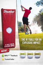 Shanker Golf Balls Exploding - Funny Prank Joke Explode on Impact - Grade C