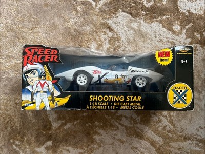 SPEED RACER ERTL COLLECTIBLES SHOOTING STAR DIE CAST 1:18 TOY CAR
