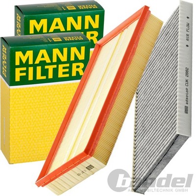 MANN FILTER INSPEKTIONSPAKET passend für AUDI A3 8L TT SKODA OCTAVIA SEAT LEON