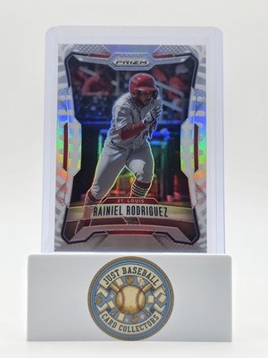 Panini Prizm 2026 Rainiel Rodriguez #95 Seems Refractor #'d to 125 St. Louis