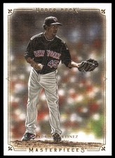 Pedro Martinez 2008 Upper Deck Masterpieces #57 Mets MLB READ FREE SHIPPING