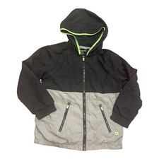 Boys Tommy Bahama Active Black and Gray Hooded Jacket