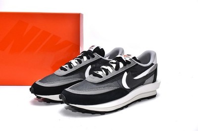 Sacai x Nike LD Waffle Black BV0073 001 Men s Running Shoes