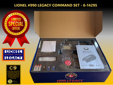 LIONEL 990 LEGACY COMMAND SET 6-14295 NEW C9 COMPLETE EXCELLENT