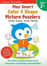 Play Smart Color  Shape Picture Puzzlers Age 2 : Preschool Activity Workboo...