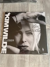 Kim Wilde Closer White Vinyl LP Signed New Ra...
