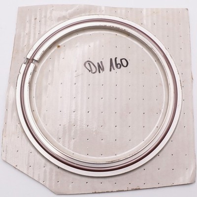 ISO-K DN 160 Zentrierring Edelstahl mit Außenring Alu (FKM Dichtung)