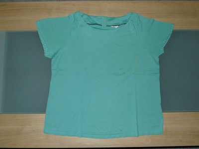 White Stuff Damen T-Shirt Gr. 44 Grün ungetragen