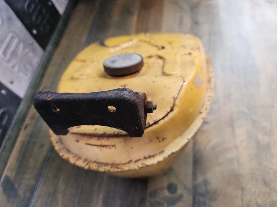 Tanque de gasolina Honda Trail CT90 CT 90 amarelo gasolina fabricante de equipamento original - Imagem 4 de 4