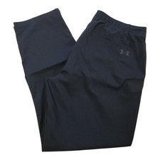 Under Armour Showdown Golf Pants Mens Size 36x30 Flat Front Black Lightweight
