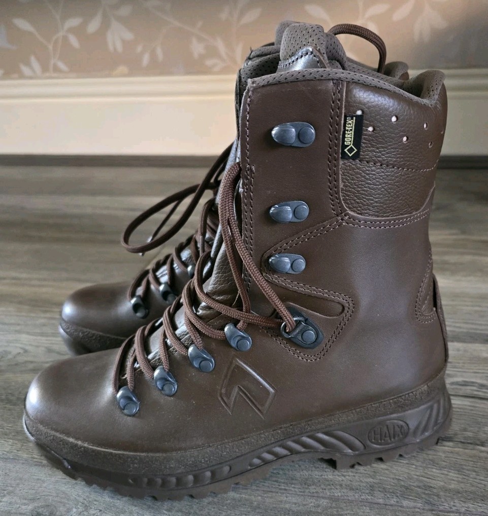 Cold Weather Haix British Army Boots British Army Haix Brown
