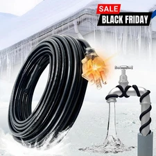 MAXKOSKO Heat Trace Self-Regulating Freeze Protection Cable Pipe/Roof/Gutter