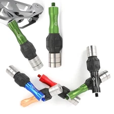 Archery Stabilizer Bow Handle Alloy Shock Absorber Balance Weight Training Hunt