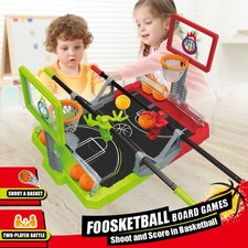 Foosketball Gaming Foosball Basketball Shoot and Score Board Table Top Games