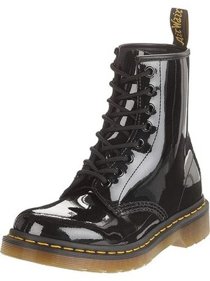 Dr Martens 1460 Women's Black Patent Leather 8-Eye Combat Ankle Boots Size 5 