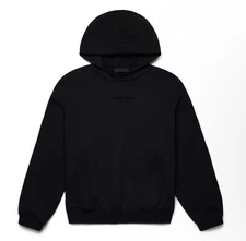 Fear Of God Essentials Hoodie Jet Black 192BT232050F Size L
