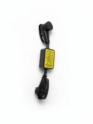 WEN ETL-023 In-Line GFCI Adapter Cord 120V Indicator Light Black/Yellow