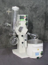 BUCHI R-210 Rotovap Evaporator w/ V-850 Vac Control, B-490, Dry Ice Condenser
