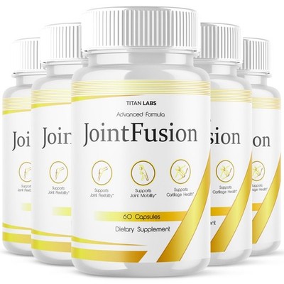 (5 Pack) Joint Fusion Eternal Natural Joint Supplement Boost Mobility 300 Caps