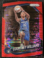 2025 WNBA Prizm #69 Courtney Williams RED Pulsar /299. Minnesota Lynx
