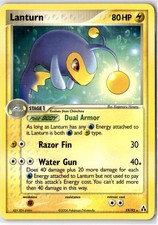 Lanturn 19/92 R Legend Maker Pokemon