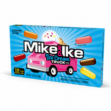 Mike and Ike Ice Cream Truck Mix Candy 4.25 oz Theater Box - Chewy Assorted