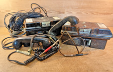 Lot Feldtelefon NVA Armee Telefon Kurbelinduktor Grenztruppen Bakelit 1950er