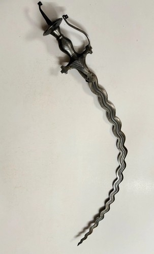 Antique Vintage Snake Nagni Curved Sword Handmade Old Rare Collectible