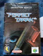 Perfect Dark (Nintendo 64) Cartridge And Booklet Only 