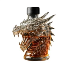 Whiskey Bottle Dragon Whiskey Decanter Funny Liquor Novelty Container Home Bar