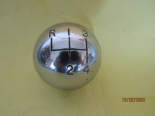 Vintage Shift Knob Chrome 4 -speed Gear Shift Knob Heavy Solid Shifter Rat Rod