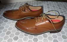 Men s Bruno Marc Leather Lace Up Light Brown Dress Shoes Size 8.5