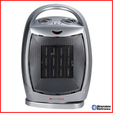 Stufa Elettrica Basso Consumo Portatile Termoventilatore Termostato Oscillante