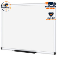 Magnetisches Whiteboard 120X90 Cm Trocken Abwischbar Wandmontage BüRo Schule