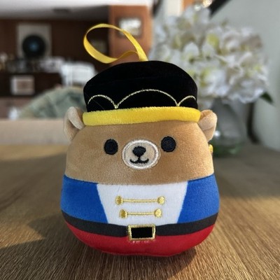Squishmallows Braven Bear Nutcracker Christmas Mini Plush Hanging