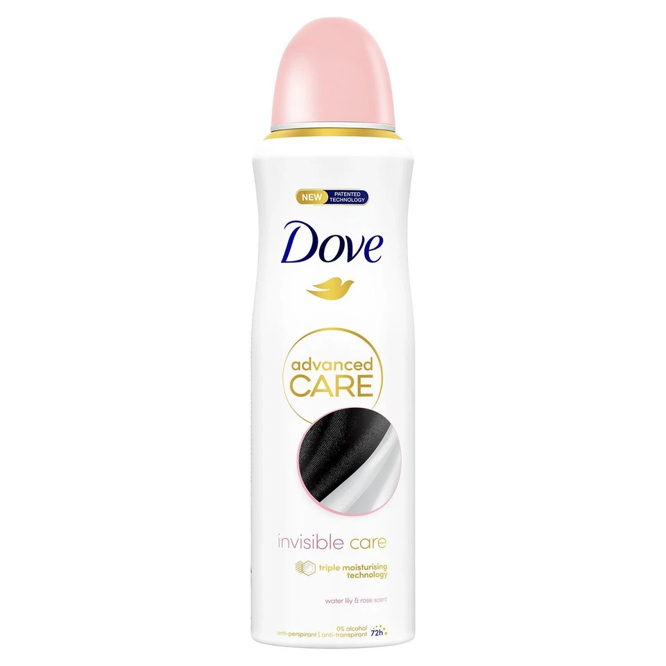 Dove Advanced Care Antiperspirant 72H Protection Deodorant 200ml, 3 Pack - Image 4 of 4