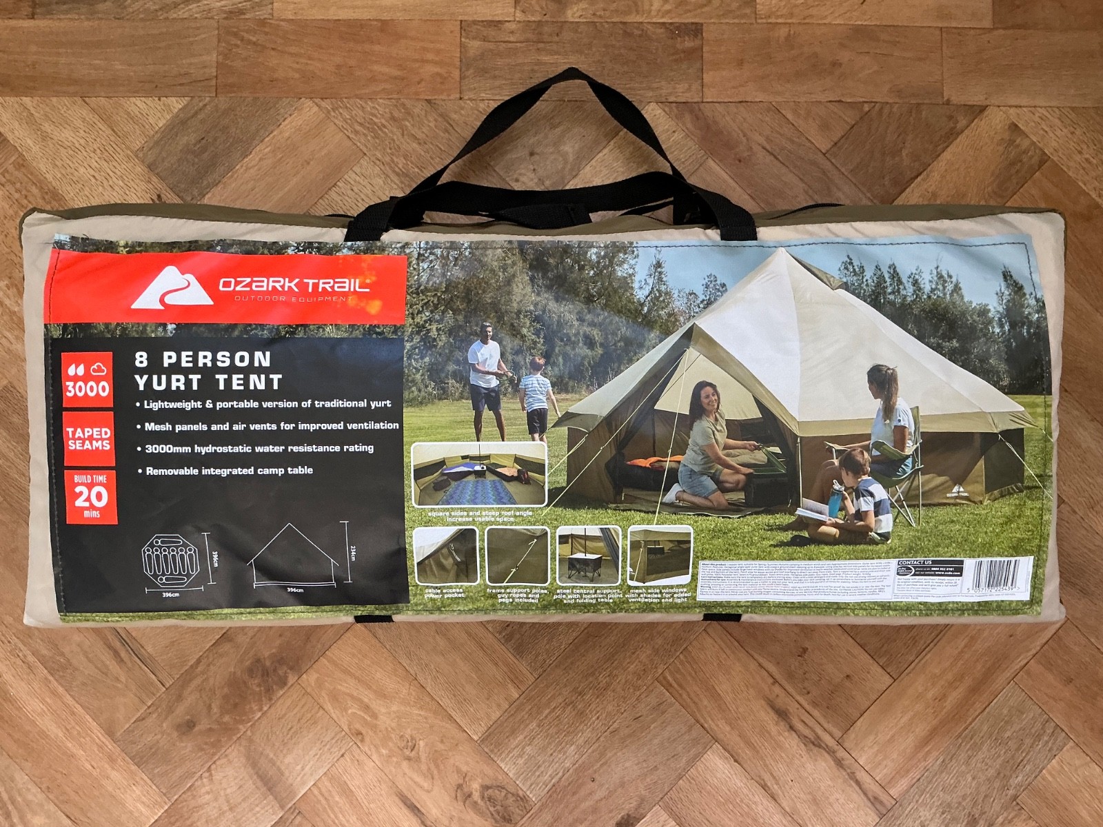 Tienda de yurta Ozark Trail para 8 personas ENVÍO GRATUITO - Nueva