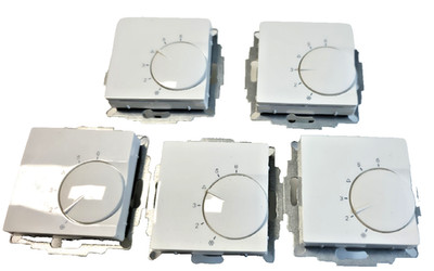 5x Raumthermostat Eberle UTE 1031 - 230Volt mit Kühlkontakt