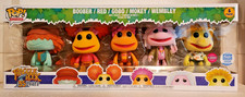 *NEW* FUNKO SHOP FRAGGLE ROCK FLOCKED 5 PACK LE 3000 pcs 35 YEARS VAULTED*